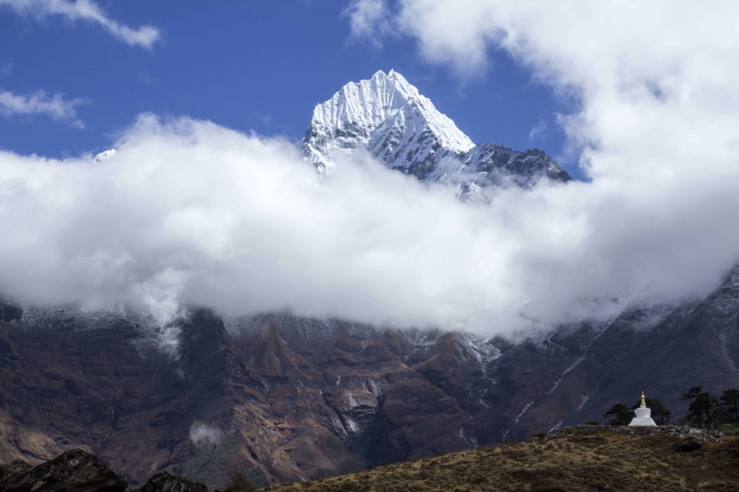 Thamserku From Khumjung