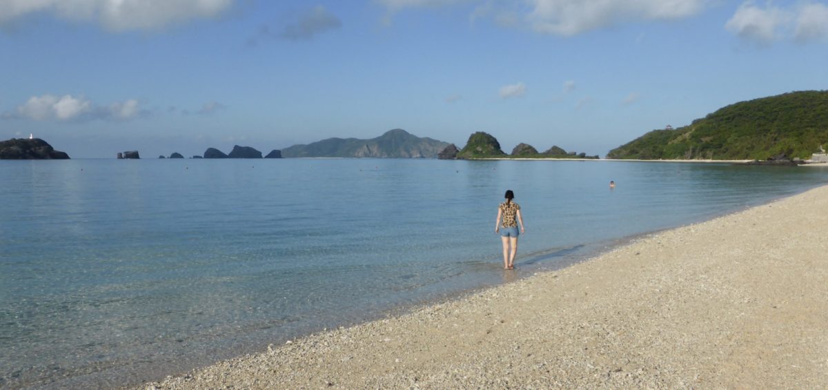 Deserted White Beaches Of Zamam Were A Wonderful Place To Relax