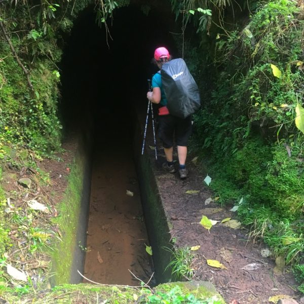 Following The Levada Dos Tornos Into Our First Tunnel