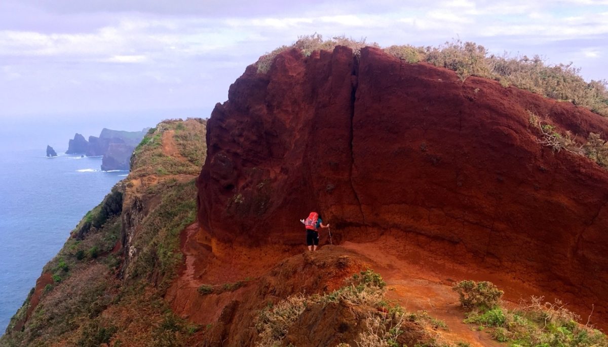The Vivid Colours Of The Volcanic Landscape Of The Ponta De Sao Lourenco Peninsular
