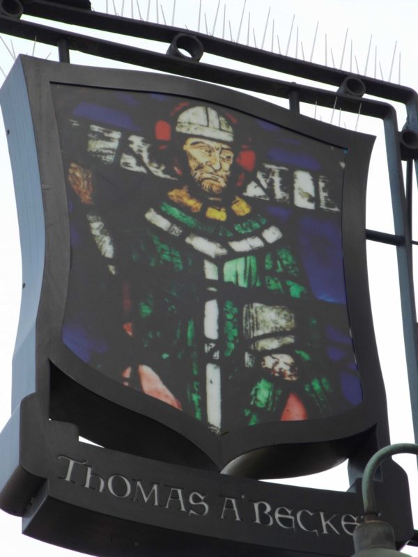 Becket Pub Sign In Old Kent Road