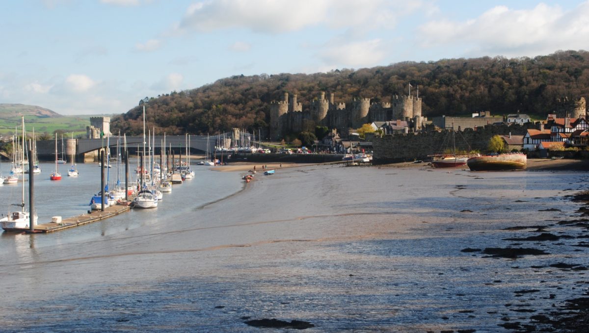 Conwy Castle At The End Of The Way Built By Edward I After Llewelyn The Lasts Defeat