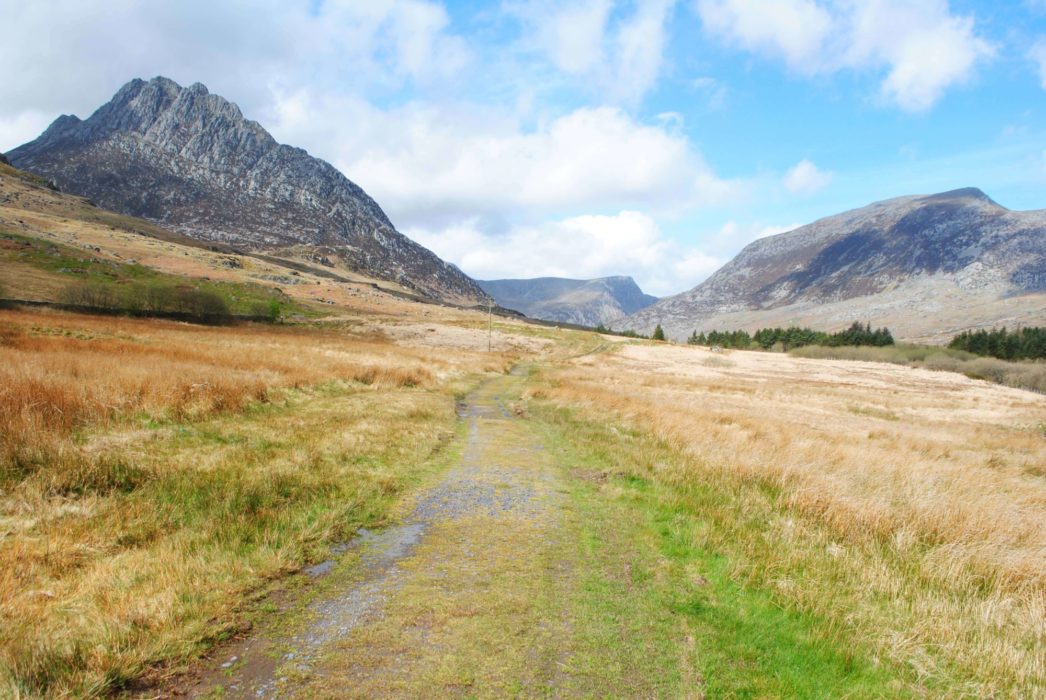 Tryfan And Pen Yr Ole Wen On The Route Through The Ogwen Valley