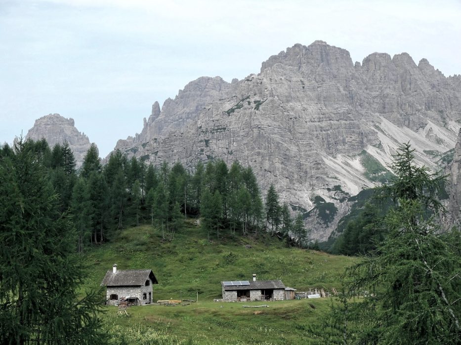 Casera Valbinon In The Italian Dolomites