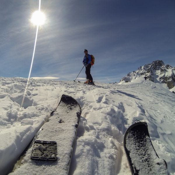 The Splitboard In Climbing Mode