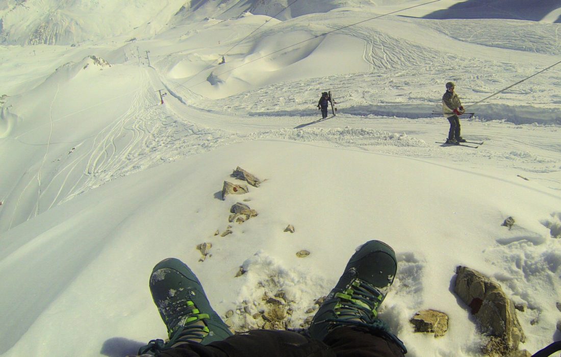 Drag Lift In The Vanoise