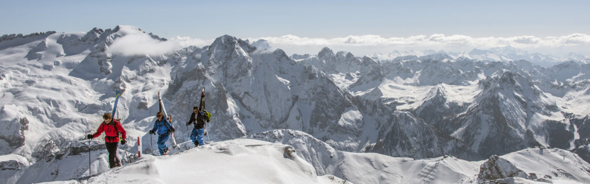 Ski Touring In The Dolomites