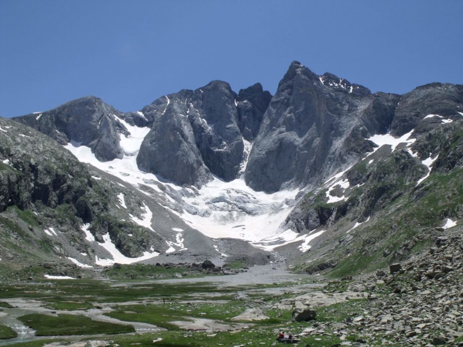 North Face Of Vignemale From Ouletes De Gaube Gr10