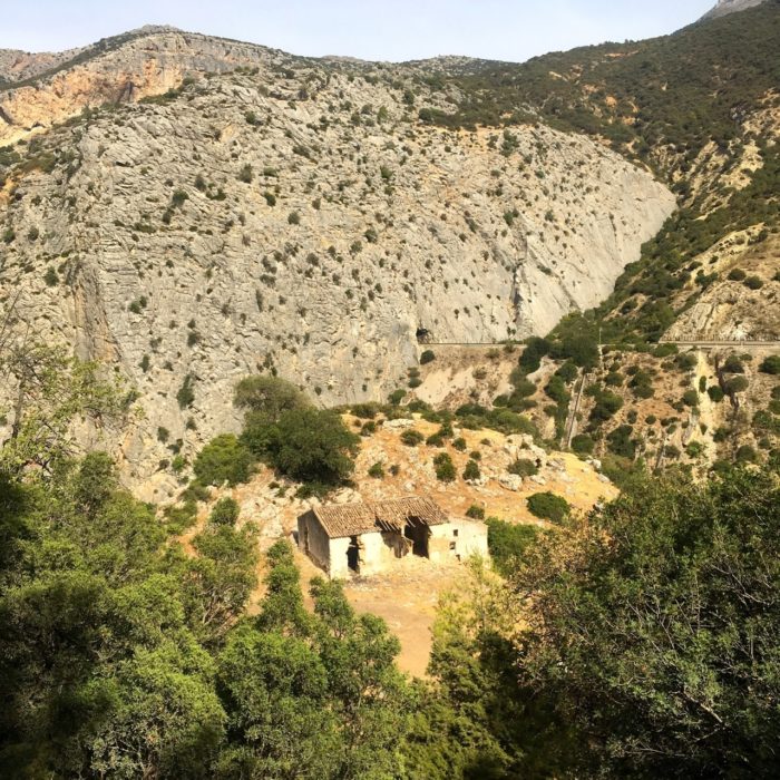 A Long Abandoned Farmhouse Looks Over The Valley