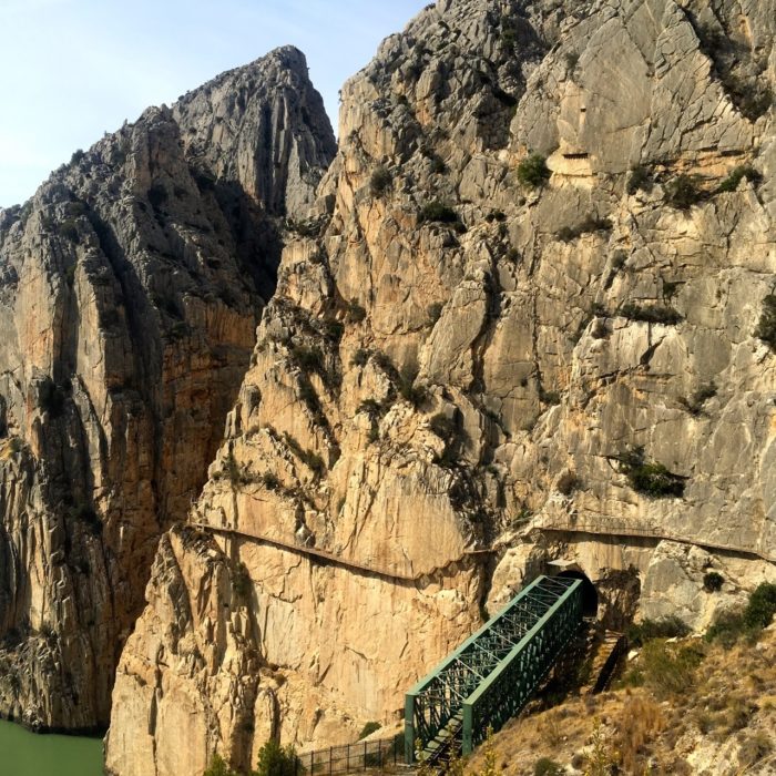 The Railway Tunnel Featured In Von Ryans Express At The Southern End Of The Walkway