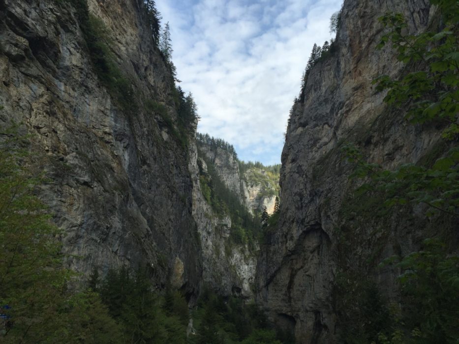 Trigrad Gorge Above Devils Throat