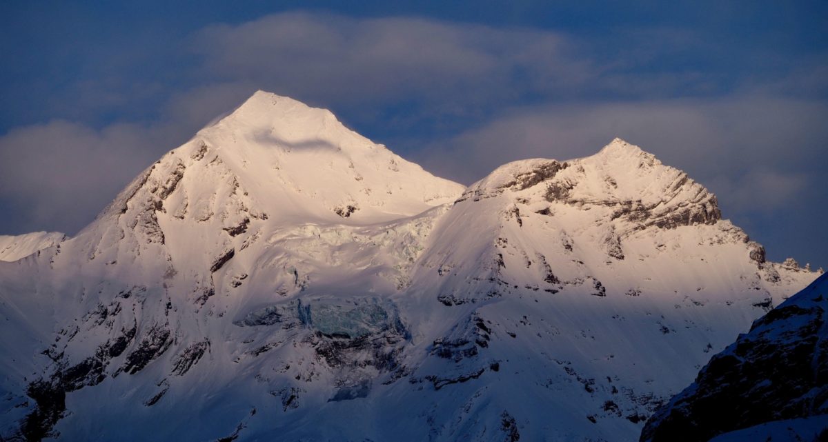 Blueemlisalphorn In The Swiss Alps