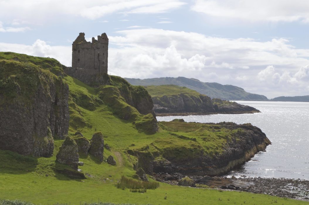 Kerrera Gylen Castle And Sea Stacks