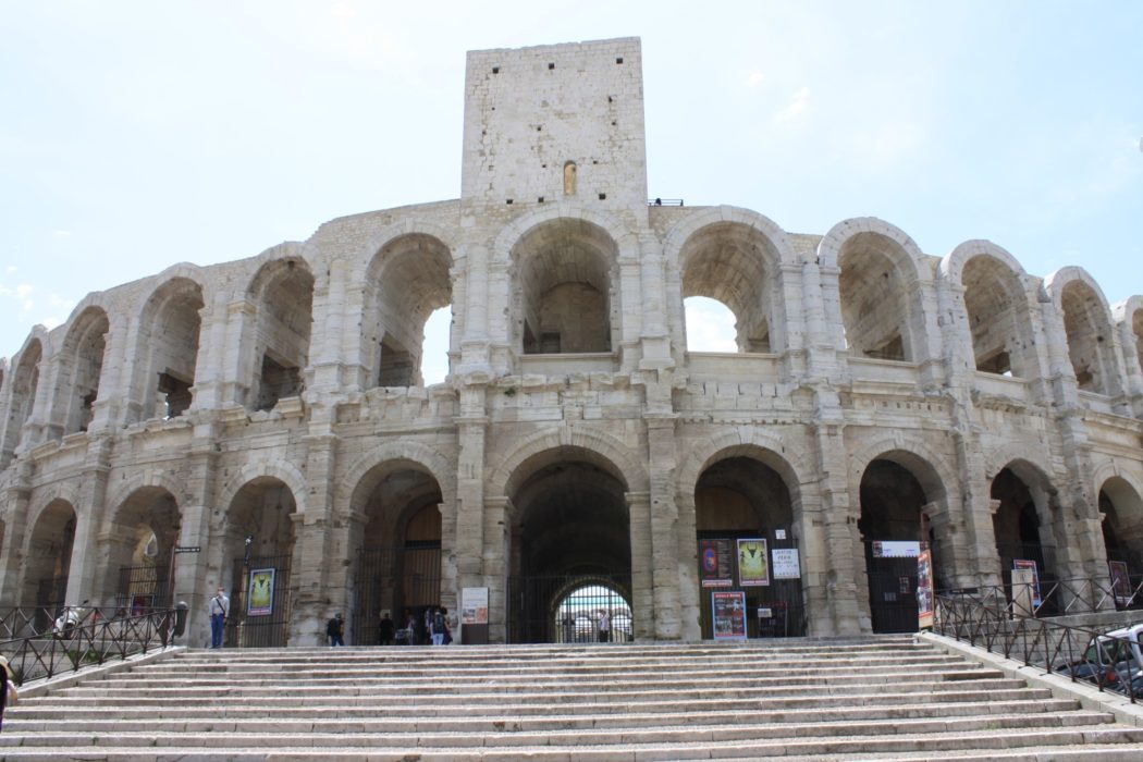 The Roman Arena In Arles