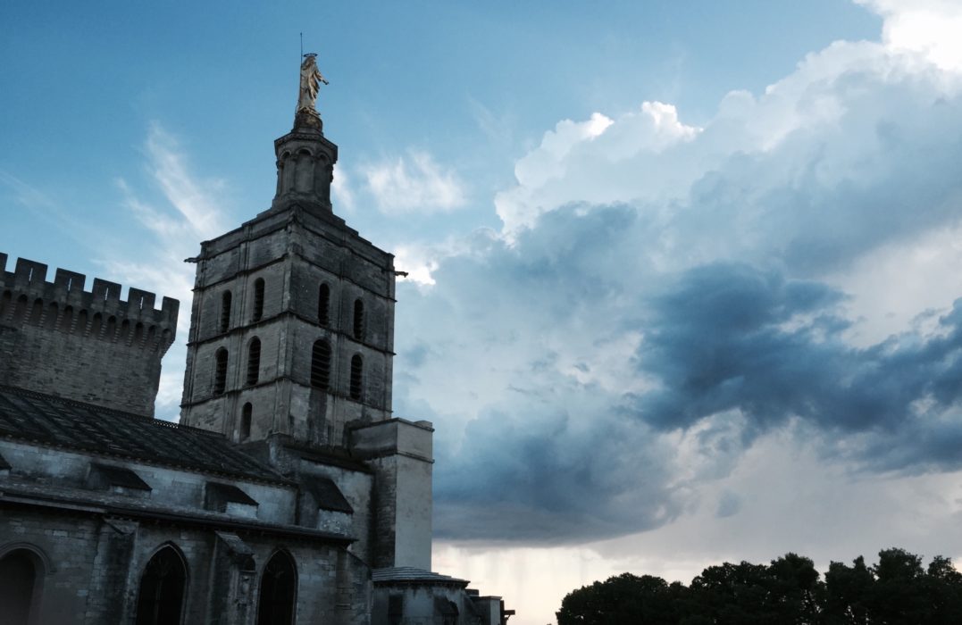 The Papal Palaces In Avignon