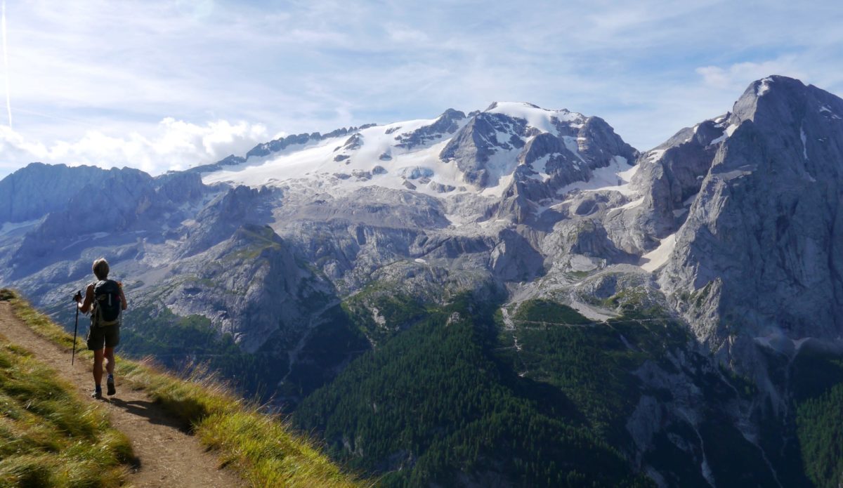 Marmolada In The Italian Dolomites