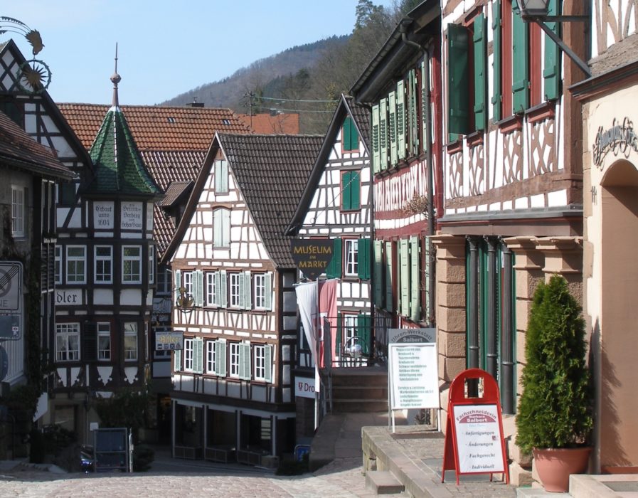 Schiltach On The Kinzig Bicycle Trail