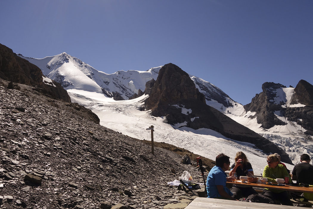 Bluemlisalp Above The Hohtuerli Pass