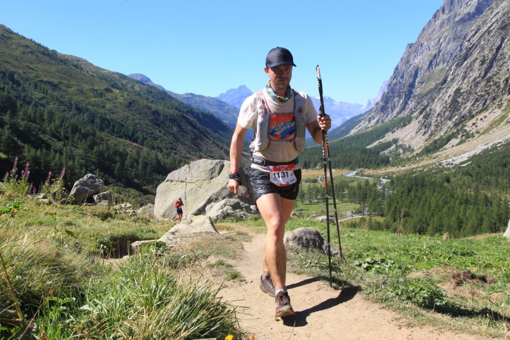 Climbing The Grand Col Ferret On Utmb
