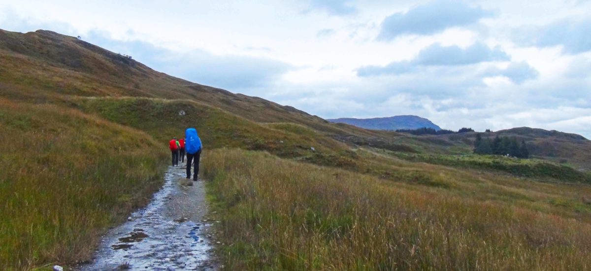 Approaching Crianlarich