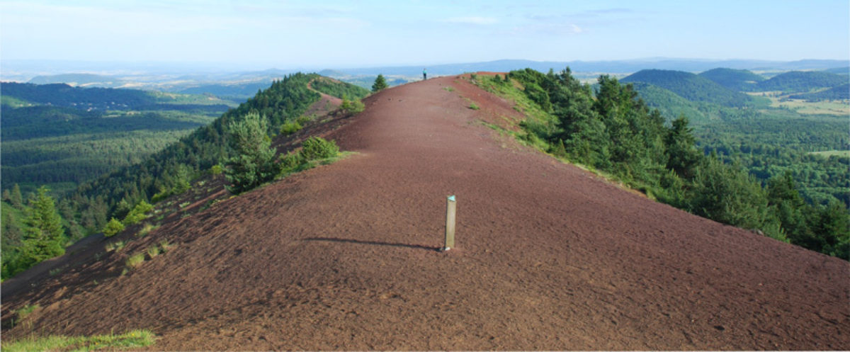 Crater in the Auvergne