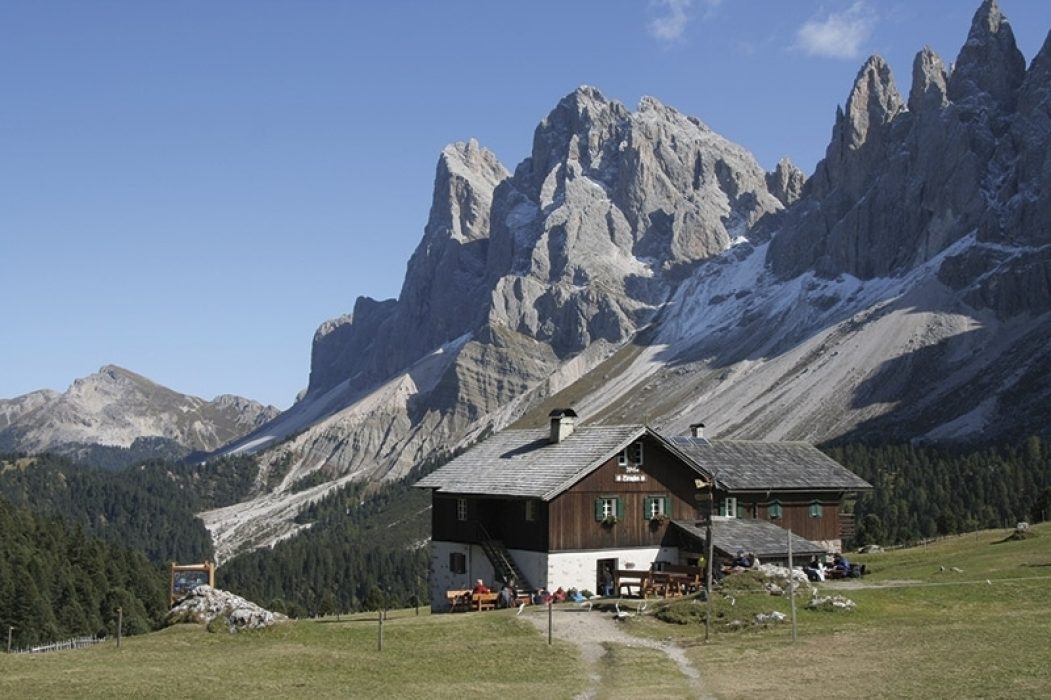 The Odle and Rifugio Brodles, Dolomites