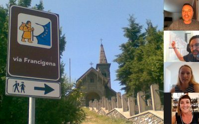 Walking the via Francigena