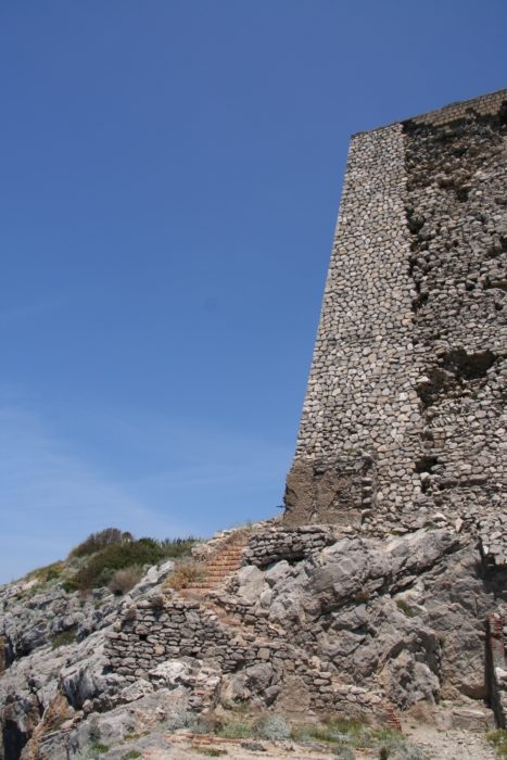 The 14Th Century Watchtower On Punta Campanella