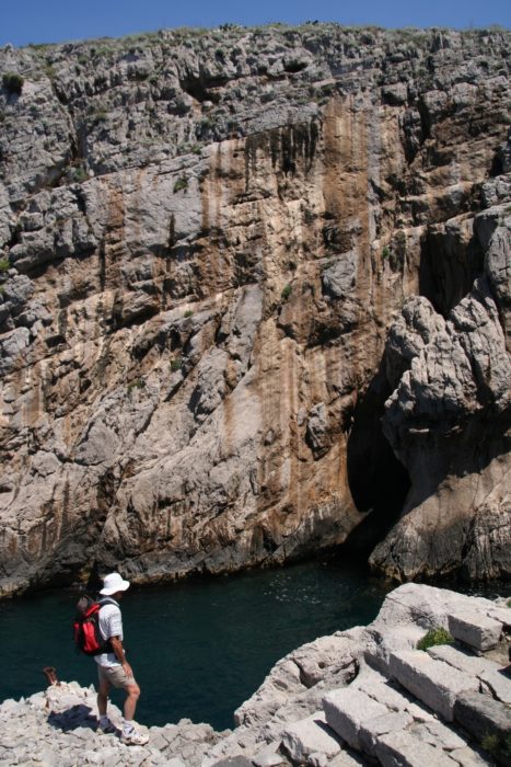 The Grotta Delle Sirene Is Down On The Seafront At Punta Campanella