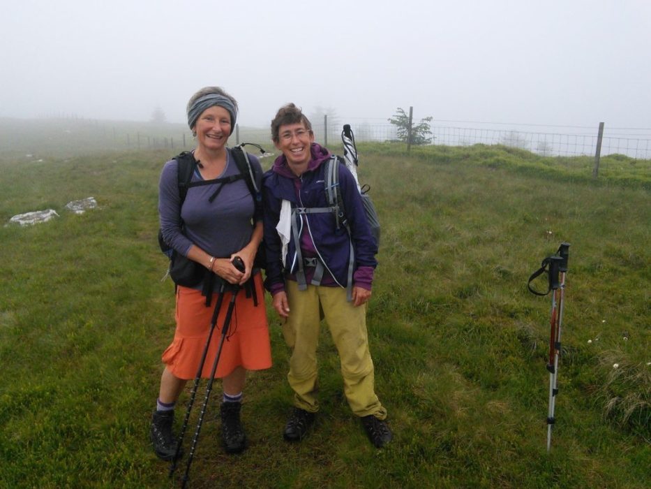 All The Way From The Usa For A Long Distance Misty Meander Along The Pennine Way