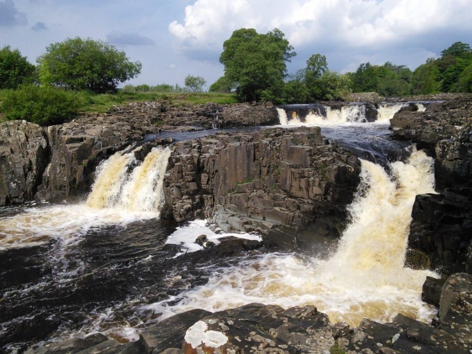 Low Force One Of Several Fine Waterfalls In Teesdale