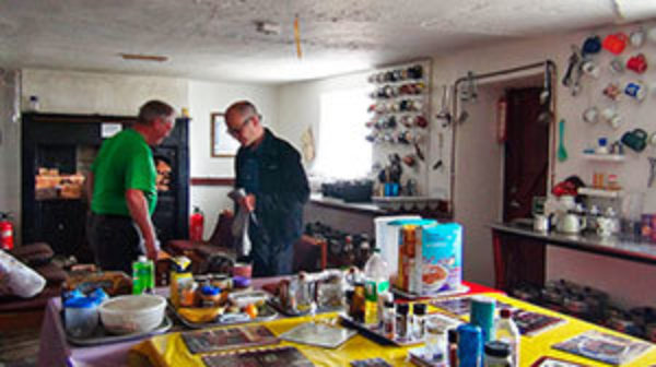 Inside Skiddaw House Cumbria Way