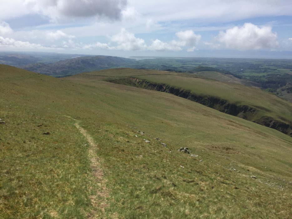 By far the best running of the day on Whin Rigg