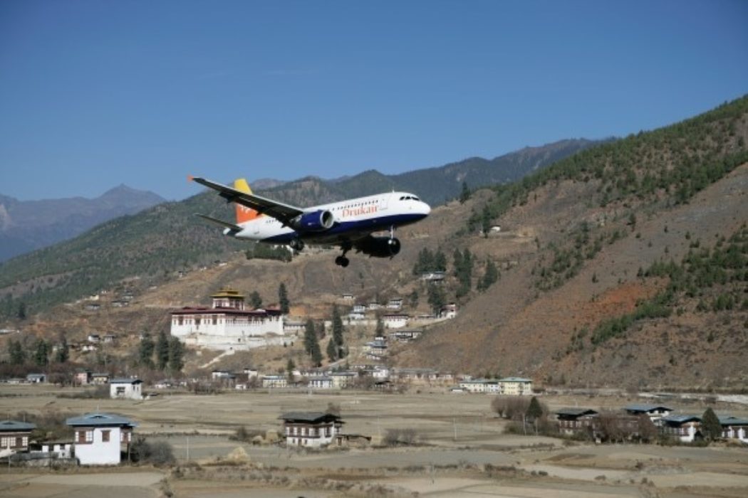 Landing At Paro
