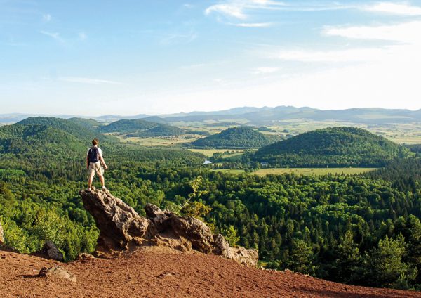 The volcanic Landscape Of Puy De La Vache