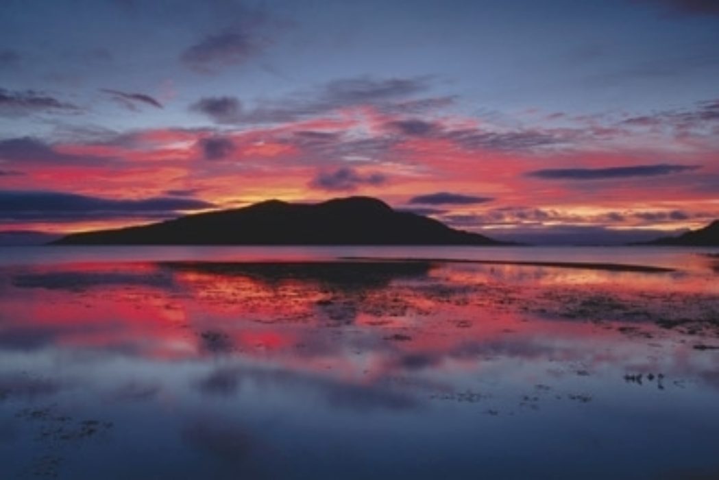 Sunrise Over Holy Isle