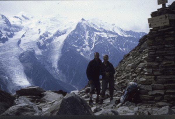 Mont Blanc From Le Brevant