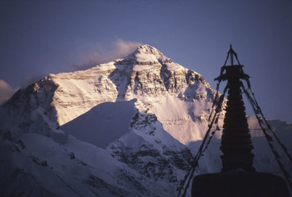 Everest Sunset - Trekking in Tibet