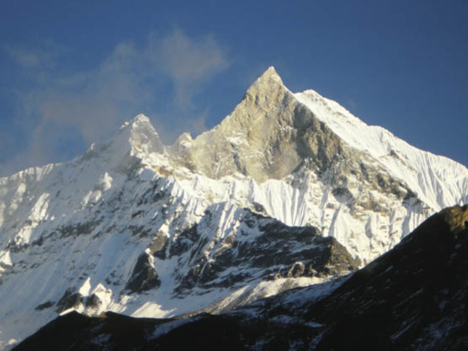 Machhapuchhre from the Sanctuary