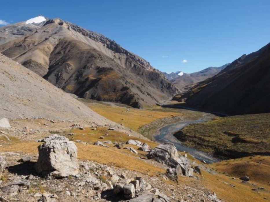 Camp In The Upper Panjyang Valley