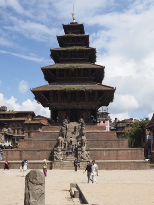 The Nyatopola Five Tiered Pagoda Temple In Bhaktapur Is Still Standing After 300 Years