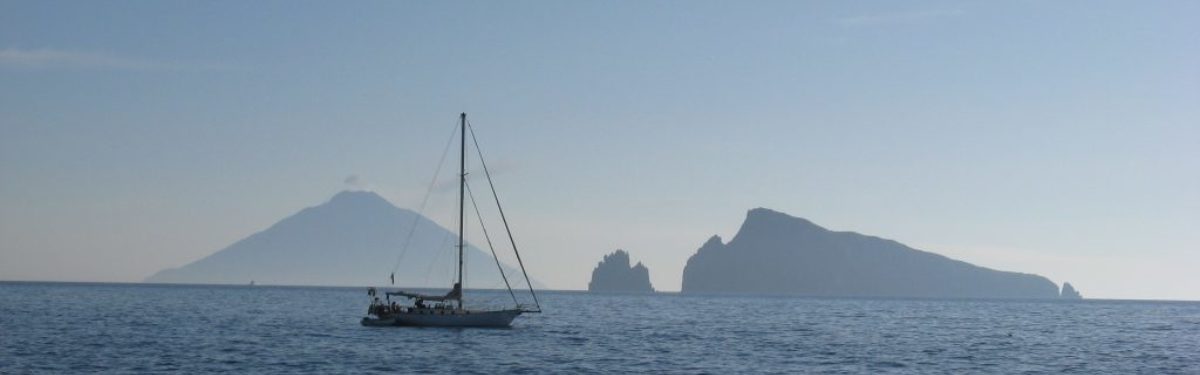 Early Morning Views Of Stromboli And Basiluzzo