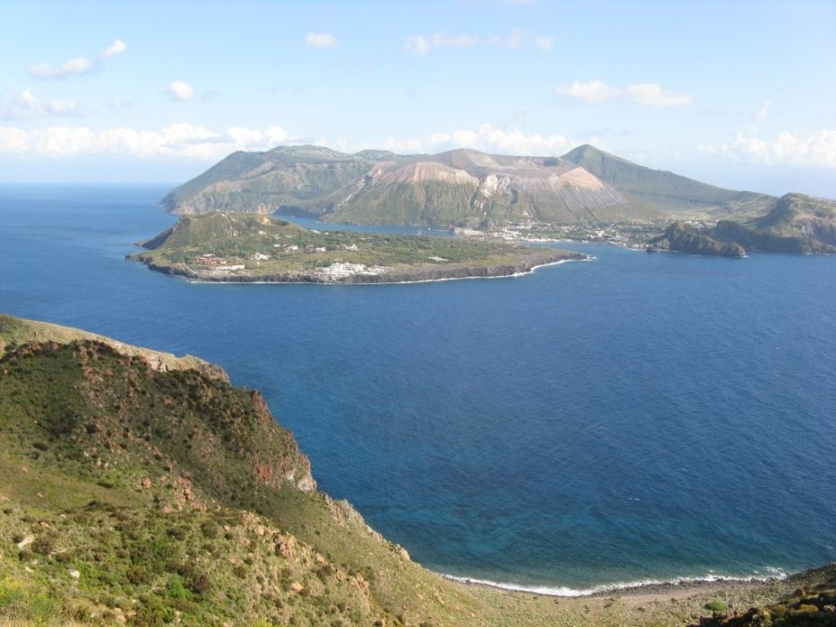 Vulcano From Liparis Southern Headland