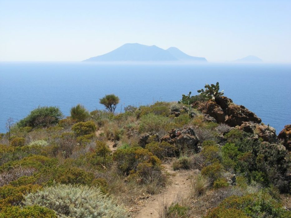 Walking Towards Lipari