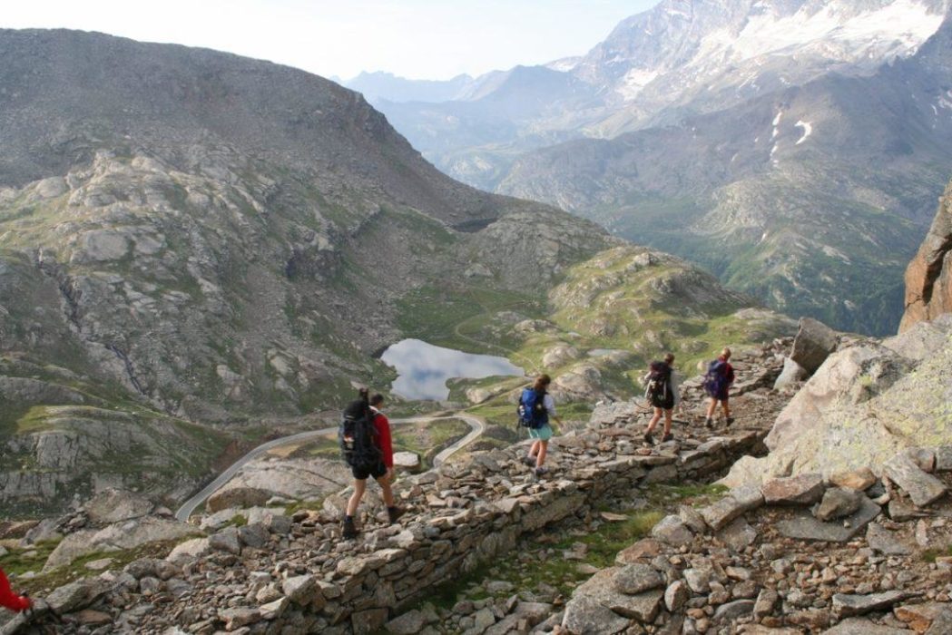 In the Gran Paradiso National Park, route of Alta Via 2 and the famous Tor de Geants ultramarathon race