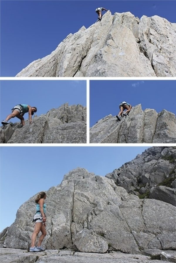 North Wales or Yosemite? Superb conditions on Notch Arête