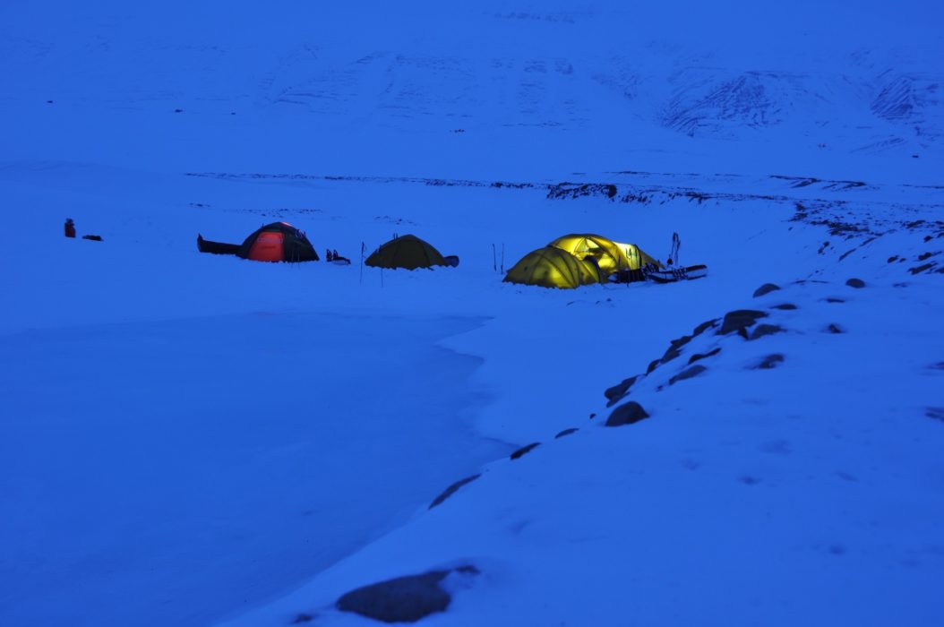 Polar campsite