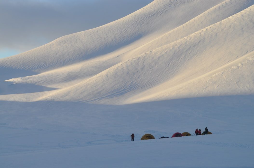 Lost in the grandeur of the lower alpine regions of Spitsbergen