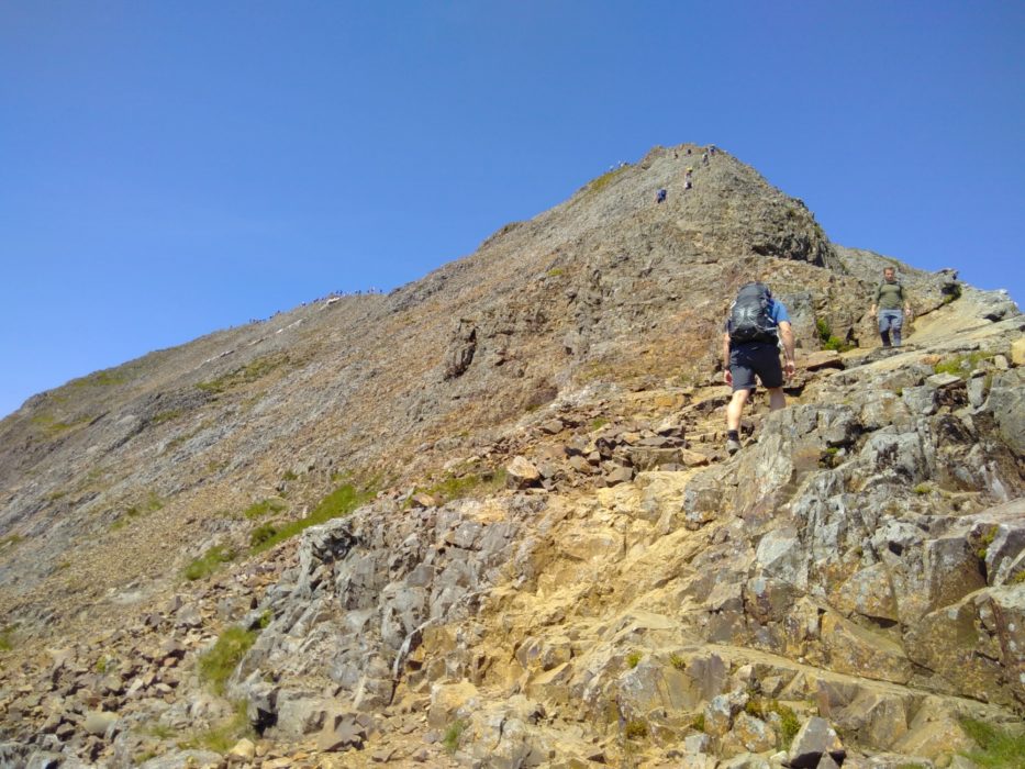 The East Ridge Of Crib Goch