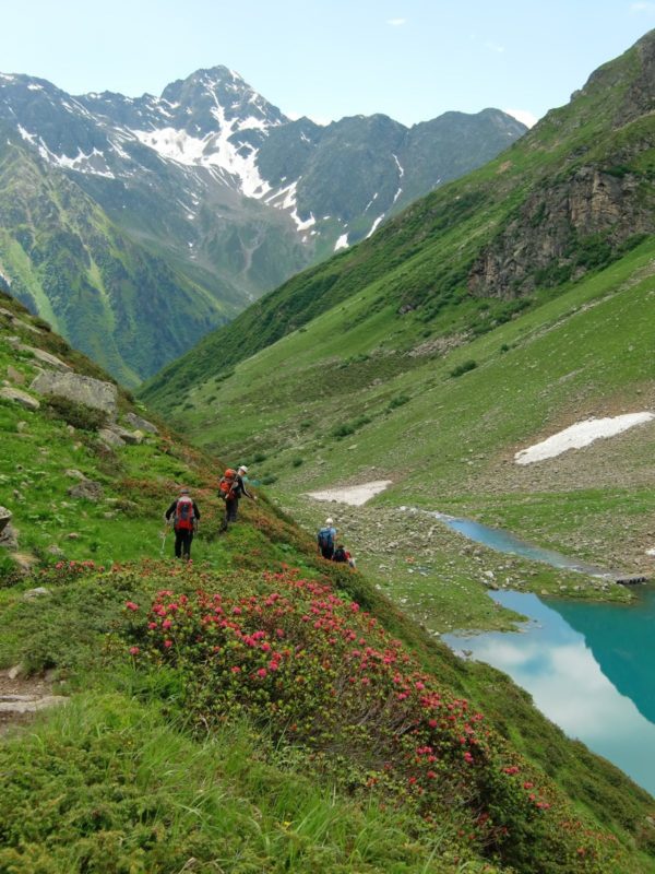The steep descent of the Seetal